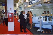 Ежегодная международная выставка-ярмарка «Hospitalar - 2001». Стенд завода МТ и ТНП